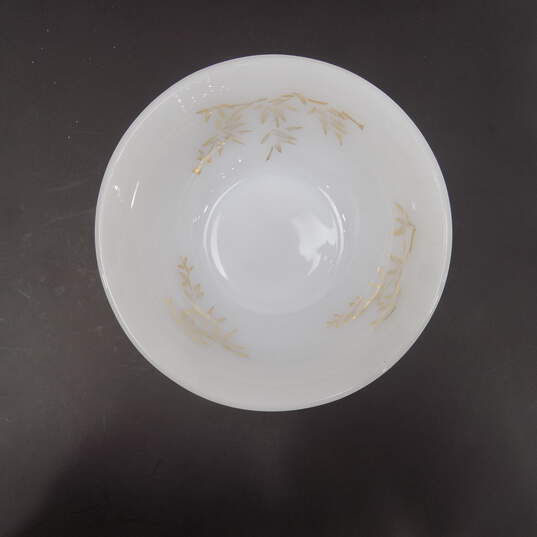 Vintage Federal Glass Golden Glory Small Dessert Bowls image number 8