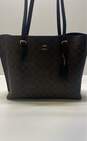 COACH 1665 Mollie Brown Signature Tote Bag image number 1