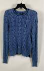Polo by Ralph Lauren Women's Blue Cable Knit Sweater- S NWT image number 1
