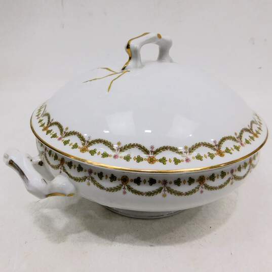 PL Limoges France M. Redon Soup Tureen & Small Dishes image number 4