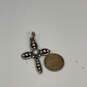 Designer Silpada S925 ALE Sterling Silver Pearl Cross Chain Pendant image number 2