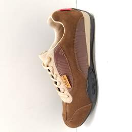Hunziker Unisex Steve McQueen Mini Brown Sneakers Size Men's 5 & Women's 6.5 alternative image