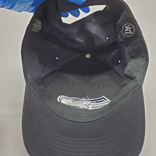 47 Brand  NFL Seattle Seahawks Strapback Cap Hat OSFA image number 4