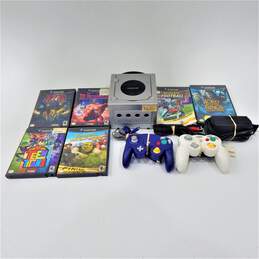 Nintendo Game Cube W/ Six Games Monster House