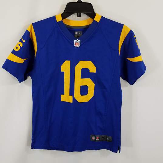 NFL Women Blue Graphic Rams #16 Jersey M image number 1