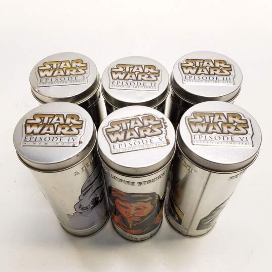 Lot of 6 Star Wars Watches in Tin Cans - 2005 Burger King Toys image number 7