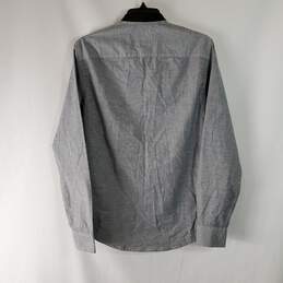 Armani Exchange Men Grey Button Up S NWT alternative image