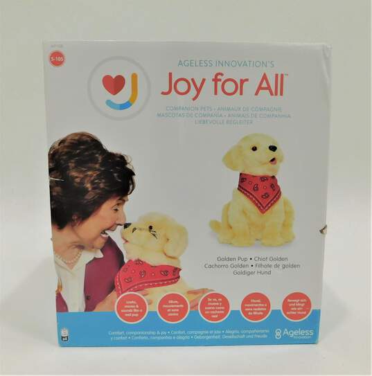Ageless Innovations Joy For All Companion Pet Pup Interactive Dog Age 5-105yrs image number 1