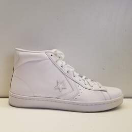 Converse Pro Leather Mid Triple White Casual Shoes Unisex Size 11M/12.5L