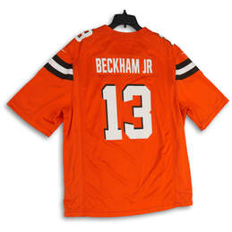 Men's Orange Cleveland Browns Odell Beckham #13 Football NFL Jersey Sz XXL alternative image