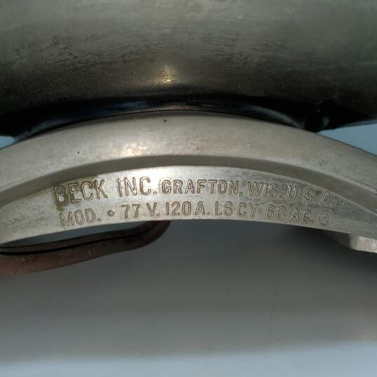 Vintage Beck Electric Shoe Polisher Untested P/R image number 3