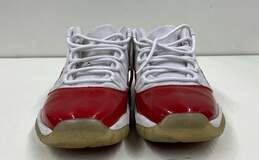 Nike Air Jordan 11 Retro Low Cherry Red, White Sneakers 528896-102 Size 5.5Y/7W alternative image