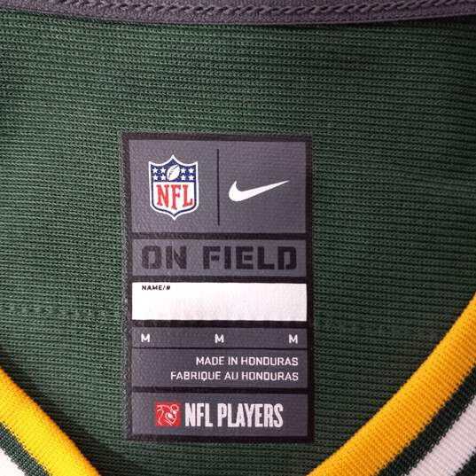 Nike NFL On Field Green Bay Packers Women's Aaron Rodgers #12 Jersey Size M image number 3