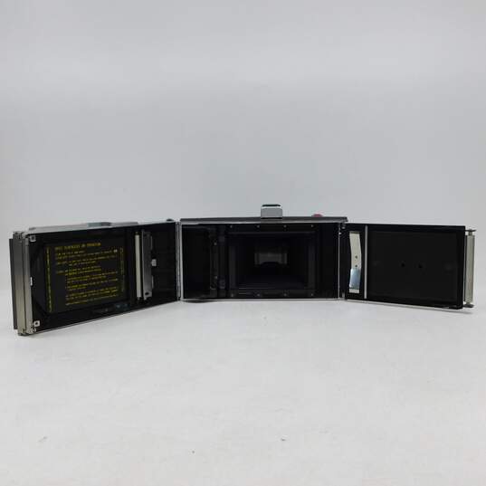 Vintage Polaroid J66 Land Camera w/ Flash & Case image number 8