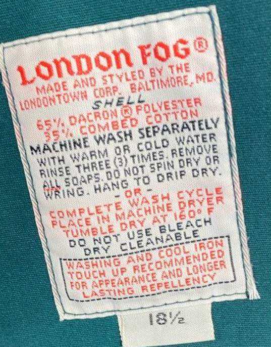 London Fog Green Coat - Size X Large image number 5