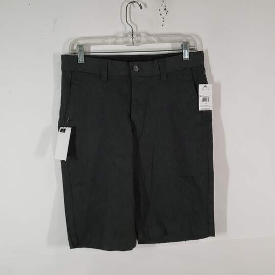 NWT Mens Regular Fit Flat Front Belt Loops Slash Pockets Chino Shorts Size 28 image number 1