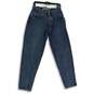 Mens Blue Denim Medium Wash 5-Pocket Design Skinny Leg Jeans 32x32 image number 1