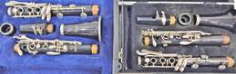Selmer Model CL300 and Vito Model 7212 B Flat Clarinets w/ Cases and Accessories (Set of 2)