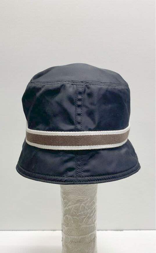 Coach Black Nylon Bucket Hat Size M/L image number 5