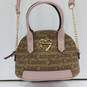 Juicy Couture Women's Mini Brown/Pink Monogram Crossbody Bag image number 2