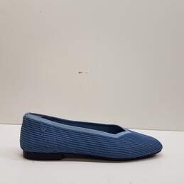Vivaia Square Toe Knit Ballet Flats Shoes Size 39 B alternative image