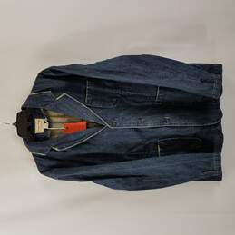 Castro Vintage Men Blue Jean Jacket L