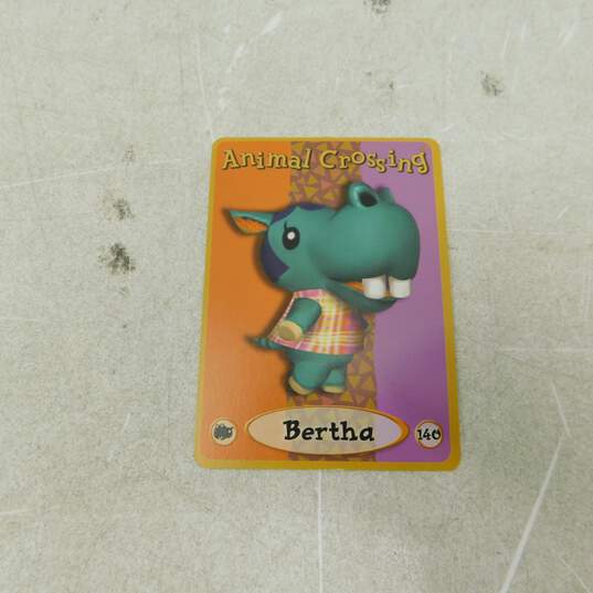Very Rare Vintage Bertha Animal Crossing E-Reader Card 140 image number 2