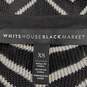 WHBM Women Black/White Lined Dress XS image number 3