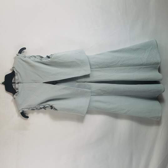 Reiss Women Light Blue Sleeveless Dress 6 NWT image number 2