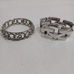 Bundle of Assorted Silver Toned Fashion Jewelry alternative image
