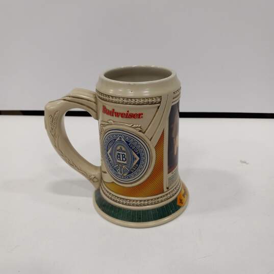 Budweiser Historic Advertising Series "Stein & Tin I" Ceramic Mug image number 1