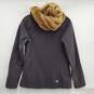 Marmot WM's 100% Nylon & Polyester Blend Faux Fur Hood Black Jacket Size MM image number 2