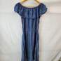 Tommy Bahamas Denim Off Shoulder with Tags Midi Dress in Size Small image number 4