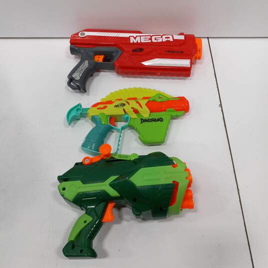 15PC Assorted Sized & Types of Toy Dart Guns image number 4