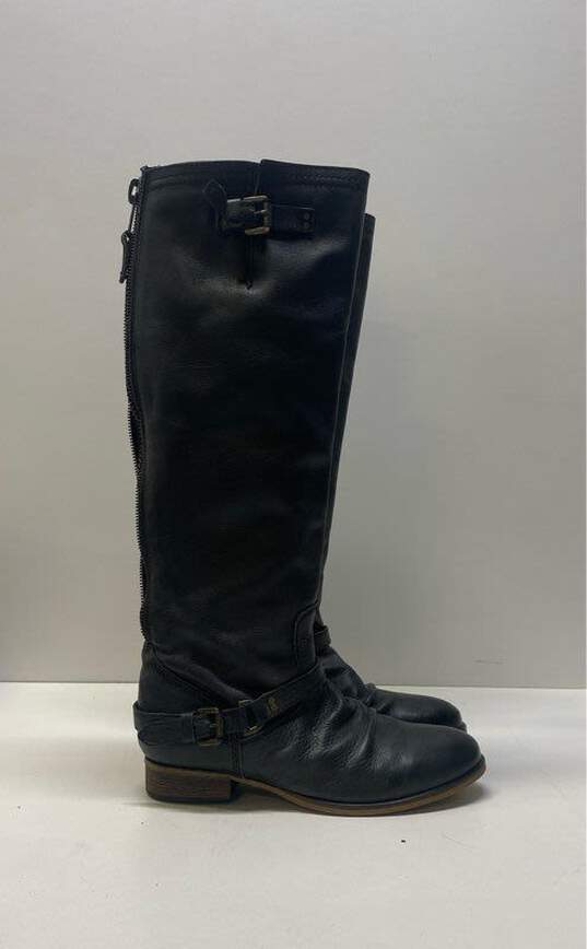 Steve Madden Leather Ravinn Boots Black 8 image number 1