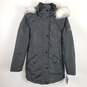 HFX Women Black Heavy Down Parka Jacket S NWT image number 1