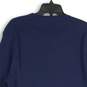 NWT J. Crew Mens Navy Blue Knitted Crew Neck Long Sleeve Pullover Sweater Size L image number 4