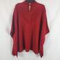 Anne Klein Red Sweater Shawl OS NWT image number 1