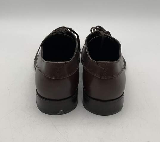 Salvatore Ferragamo Men's UG65936 Size 10 Brown Dress Shoes image number 4
