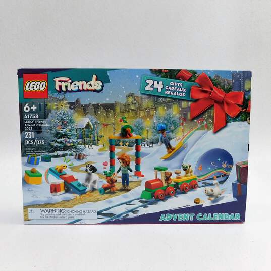 LEGO Friends Sealed 41758 Advent Calendar 2023 & 30413 Flower Cart image number 2