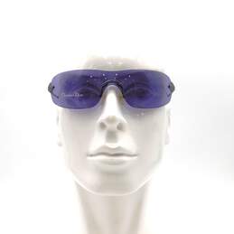 Christian Dior Purple CD Logo Shield Sunglasses alternative image
