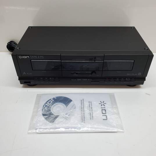 ION USB Tape 2PC Cassette Tape Converter to MP3 Untested image number 1