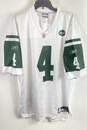 Reebok Men White NFL NY Jets Brett Favre #4 Jersey XL image number 1