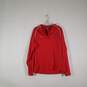 Womens Long Sleeve 1/4 Zip Therma-Fit New Mexico Lobos Sweatshirt Size Large image number 1
