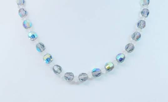 Vintage Light & Dark Aurora Borealis Rhinestone & Faux Pearl Costume Jewelry 219.6g image number 5