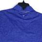 Callaway Mens Blue Spread Collar Short Sleeve Polo Shirt Size X-Large image number 4