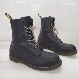 Dr. Martens 1919 Black Leather 10 Eye Steel Toe Work Boot Men's Size 14 alternative image