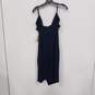Altar'd State Women's Navy Blue Sleeveless OTS Wrap Dress Size L NWT  Dress image number 2