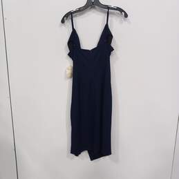 Altar'd State Women's Navy Blue Sleeveless OTS Wrap Dress Size L NWT  Dress alternative image