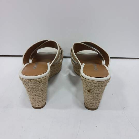 Coach Florentine Wedge Sandals Women's Size 7.5B image number 3